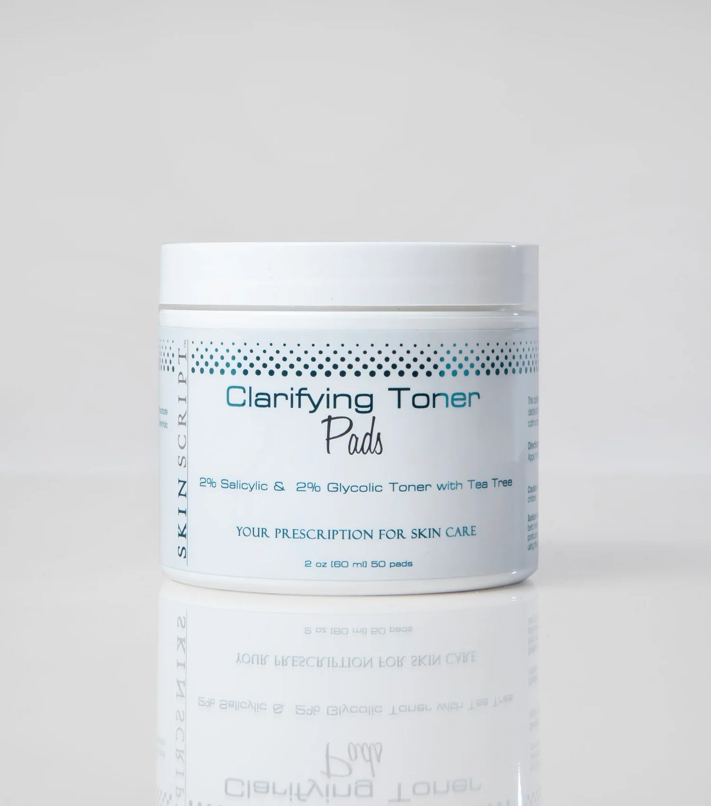 Skin Script Clarifying Toner Pads 2oz