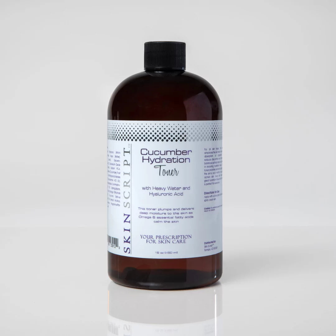 Skin Script Cucumber Hydration Toner 16oz