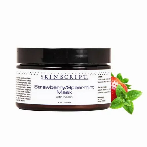 Skin Script Strawberry-Spearmint Mask