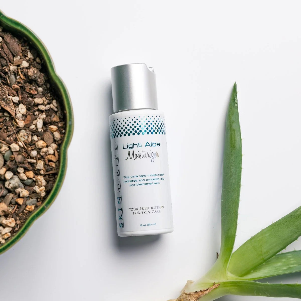 Skin Script Light aloe moisturizer 2oz