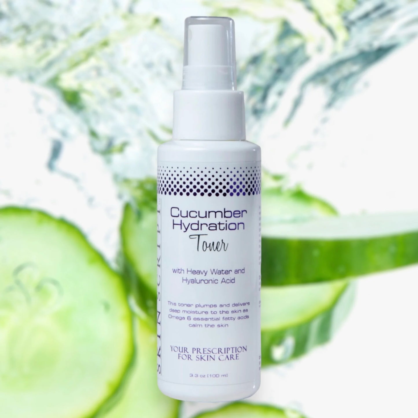 Skin Script Cucumber Hydration Toner 3.3oz