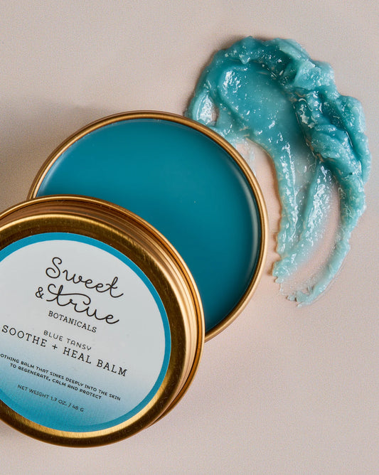 Sweet and True Hydrate & Soothe BALM - Blue Tansy (1.7 OZ.)