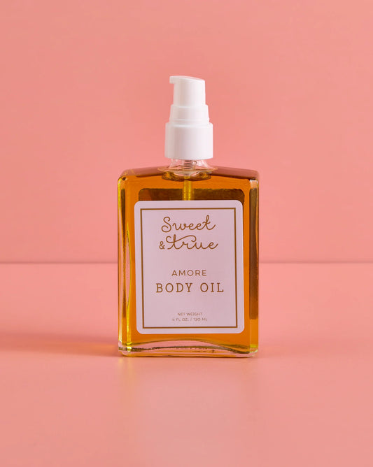 Sweet And True Amore Body Oil 4oz