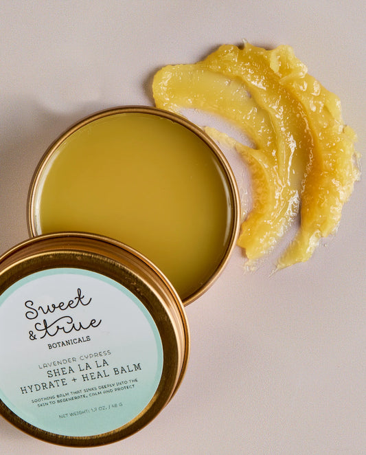 Sweet and True Hydrate + Heal BALM - LAVENDER CYPRESS 1.7 OZ