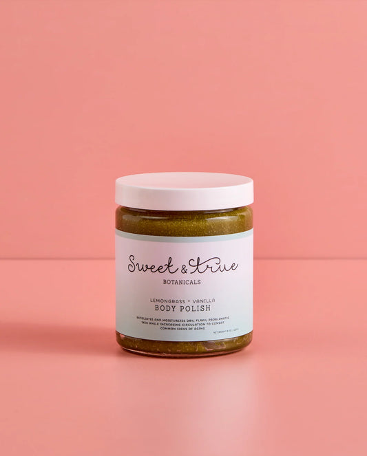 Sweet And True Body Polish Lemongrass and Vanilla